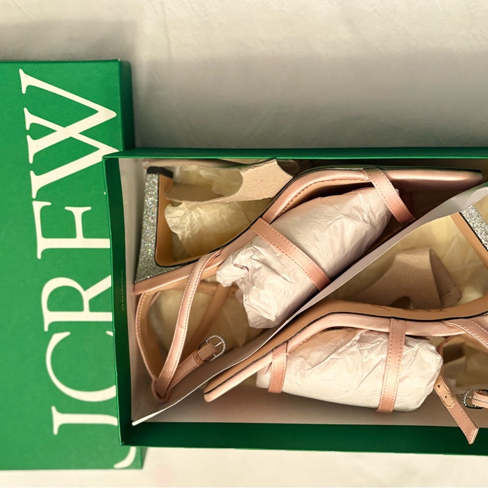 J. Crew Pink Heels Elegant Design